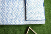 Wings Of Freedom Premium Cotton Hand Block Print Bedsheet